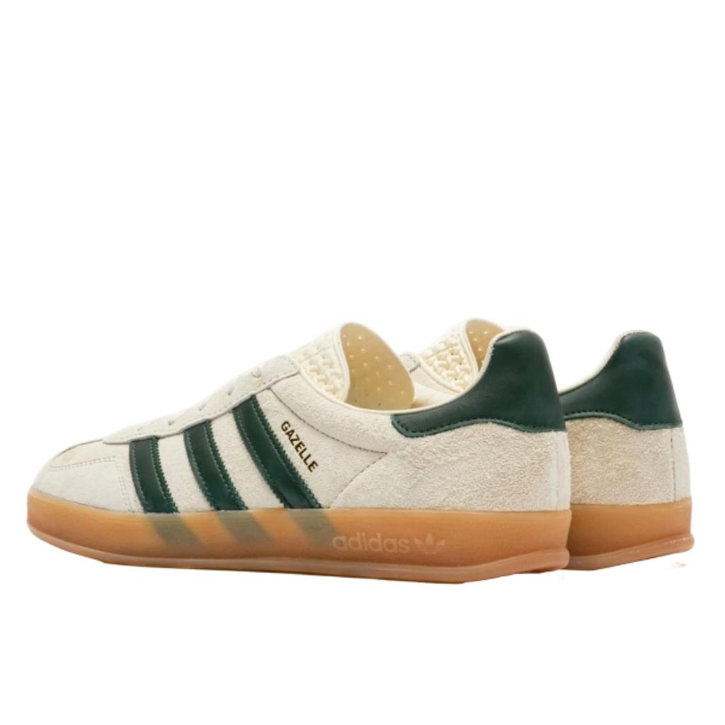 Adidas Gazelle Indoor Cream White Collegiate Green Gum