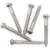 Musiclily Ultra Stainless Steel Tremolo Bridge Screws for Electric Original Color of 30x3.5mm Guitars, (Set 6)