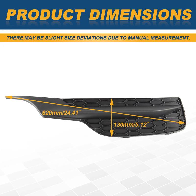 Cornice Faro Antinebbia Adatta Per Honda Accord 2016 2017 Rivestimento Lampada Griglia Copertura Sotto Paraurti Anteriore 71112-T2F-A51 71102-T2F-A51