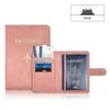 Leather Passport Holder with Airplane Buckle & Multi-Card Slots - PU Passport Protection Set