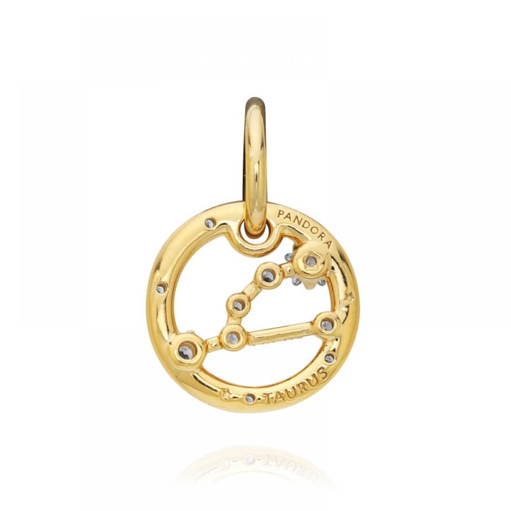 PAndora 762707c01 Taurus Zodiac Pendant And Dangle Charm