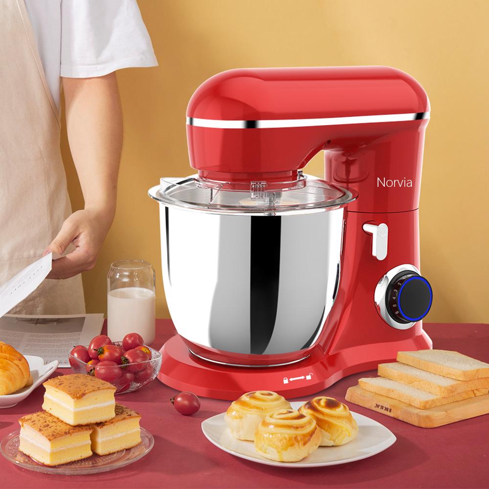 Multifunktions-Küchenmixer: Teigknetmaschine, Kuchen- & Fleischwolf, Babykost-Entsafter