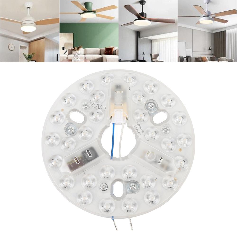 15W Ceiling Fan LED Light Replacement 3000K 4200K 6500K Ceiling Fan Light Panel  Home Lighting