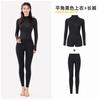 Womens UPF 50 Long Sleeve Rash Guard Swimsuit Full Body Sun Protection Dive Suit Quick Dry