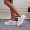 Fashion Fashion Women Shoes 2025 Fashion Summer Casual White Shoes Cutouts Lace Hollow Breathable Platform Flat Shoes Woman Sneakers