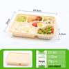 Miaojiayi Disposable Corn Starch 6-Compartment Meal Box with Lid