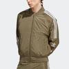 Adidas Originals Adicolor Parley Track Top With Side Stripe Logo Embroidery Men Tops Olive-Green HS2089