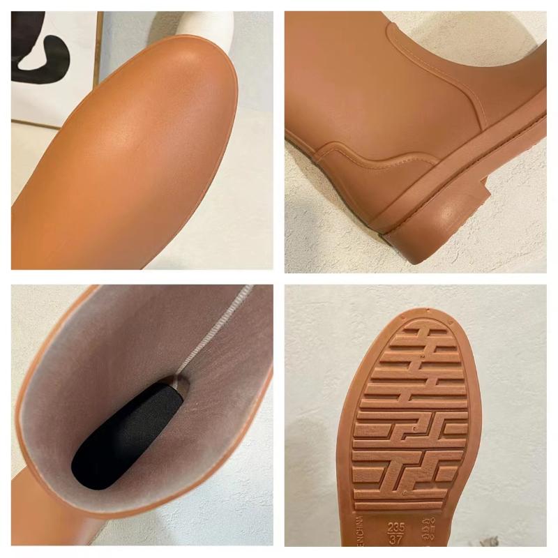 Módní dámské vysoké holínky Kuchyňské nepromokavé protiskluzové holínky Dámské módní outdoorové pracovní boty Novo Em Botas Femininas 2025