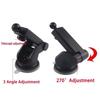 1Pcs ABS Car Suction Cup Mount 17mm Ball Suction Cup Base Bracket  for Mobile Phone Car Holder