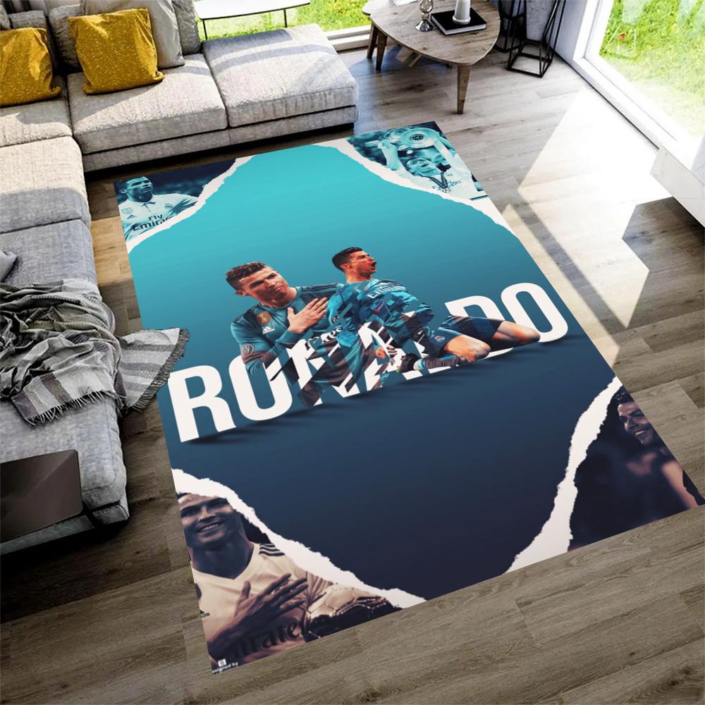 Cristiano Ronaldo Floor Rug Office Rug Design For Entryway Dormitory Game Room Decorate Room Antislip Rug Decorate Offices Perfect Gift For Womenmen