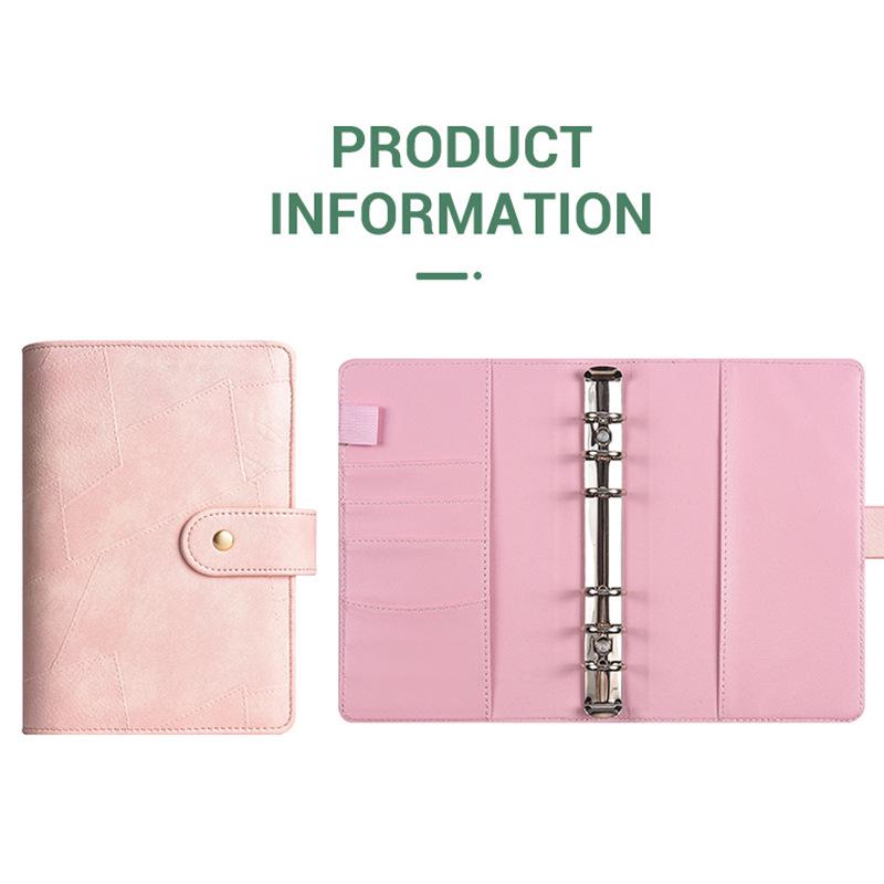 A5 Large Capacity Removable Loose-Leaf Notebook: Simple Design for Students