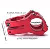 Short Cycling Mountain Bike Stem Handlebar Accessory, 31.8mm Hollow Design