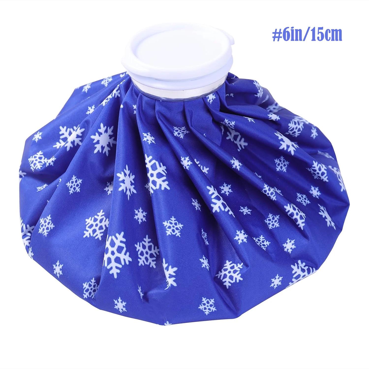 

Reusable Hot/Cold Ice Bag Set – 3 Sizes (6 , 9 , 11 ) Cotton Material for Knee, Head & Leg – Versatile Cooling & Warming Compres