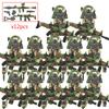 Military Figures Soldier Building Block SWAT Special Forces Assault Team Camouflage Troops Vehicle Bricks Toy
