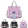 Lilo Stitch Kids Canvas Shoulder Bag With Colorful Print For Daily Use