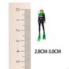 1/64 Action Figurines People Collectibles Sand Table Ornament Miniature Hand Painted