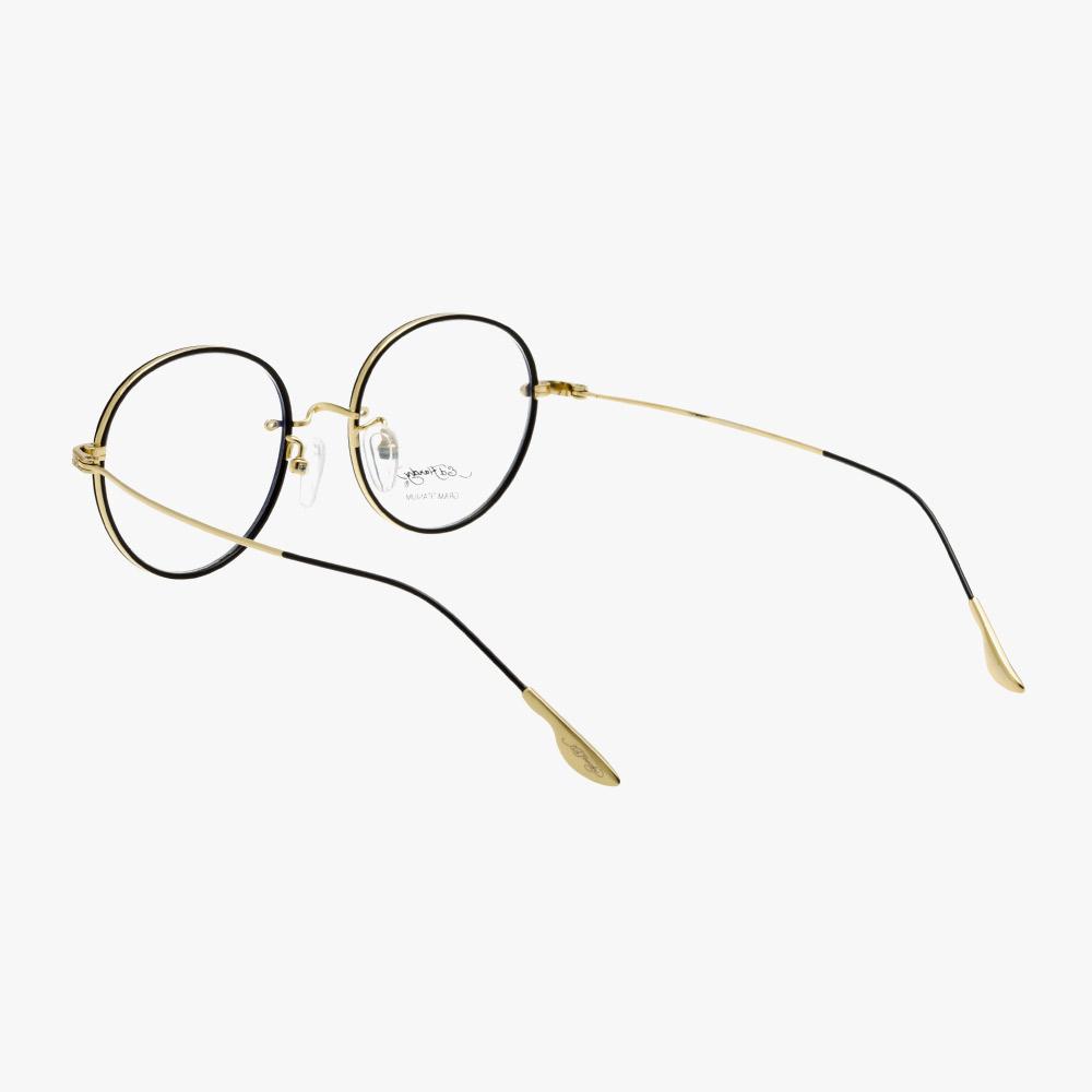 Edeuhadiaiweeo Eyeglass Frames (Ed7014 Shinygold 47)