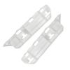 Left Right Pair Front Bumper Brackets for Honda For Odyssey 2005 2010 Plastic Replacement Parts 71198SHJA00 71193SHJA00