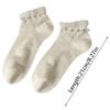 Fashion Elastic Lace Ruffle Socks Low Tube Mesh Women Ankle Socks Preppy Style Breathable Princess Dress Socks Women Girls