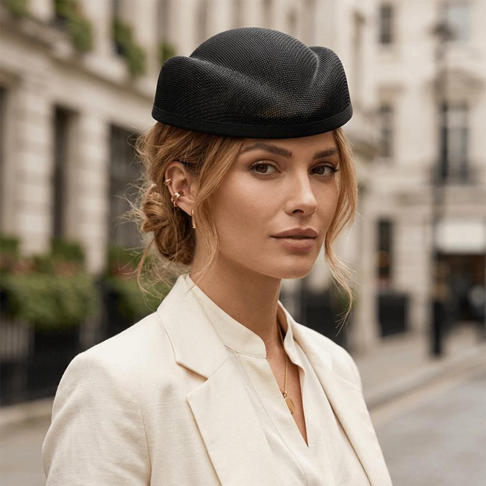 Opera Headpiece Fascinator Hat Base Plain Base Millinery Base Hat New Pillbox Hat Party Occasion
