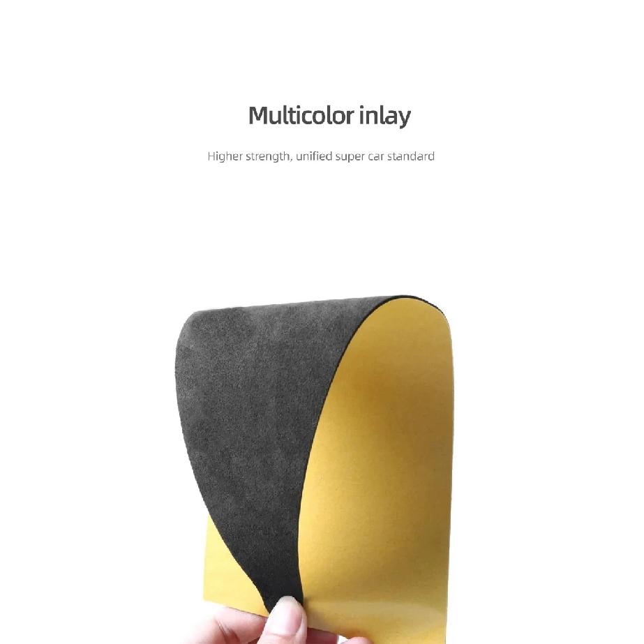 Made of Alcantara For BMW F30 F32 F33 F34 3 4 Series Dashboard Instrument Panel Trim Cover Sticker Car Interior Accessories