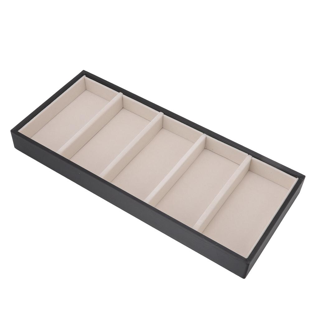 5 Grid Glasses Case Multifunction Space Saving 5 Slot Sunglasses Holder Storage Box