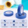 3pcs, Multi-Color Painter's Tape Multi-Surface Masking Tape , Painting and Decorating Supplies