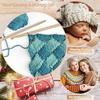 Double End Crochet Bamboo Tunisian Crochet Hooks Knitting Needles Set Ergonomic Weave Craft Rochet Hook For Household DIY Lovers