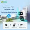 Cameră de Securitate PTZ de Exterior 3K Dual 5MP cu Viziune Nocturnă Full-Color (Versiunea CN)