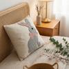 Easter-themed Pillowcase, Bunny Loop Embroidery, Perfect For Party Decorations (pillow Insert Not Included)