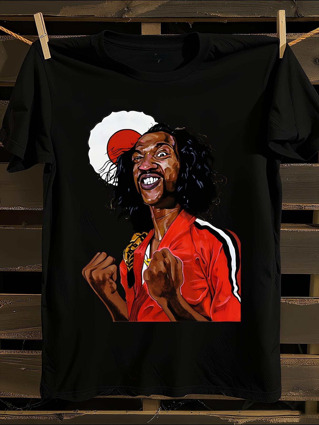 The Last Dragon Plus Size White-Labeled Black T-shirt XL