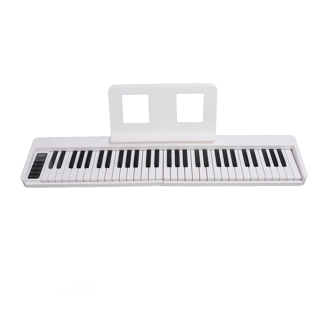 61 Tasten Faltklavier Volle Größe Wiederaufladbar Klare Töne Faltbares Klavier Keyboard für Anfänger