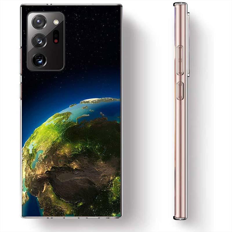 Earth, Stars, Space Phone Case for Samsung A17 A37 A57 A55 A35 A25 A15 A54 A14 A24 A34 A13 A23 A33 A53 A07 A05S A04S A03 A73 Gal
