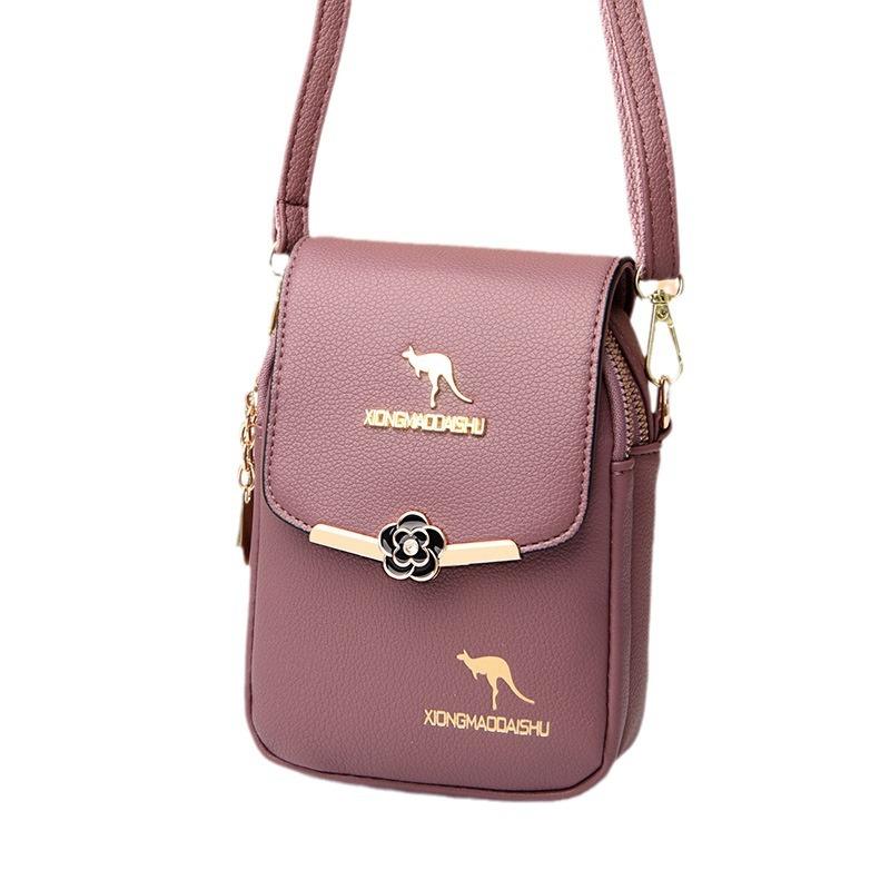 Mom Bag Light Luxury Single Shoulder Soft Leather Fashionable Women'S Texture Messenger Bag Bag High Sense