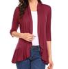 Spring & Autumn Women's Solid Color Cardigan - European & American Hot-Selling Fashion
