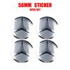 56/60/65mm Car Wheel Center Cover Hub Cap Resin Badge Emblem sticker Decal styling auto Accessories Mercedes Benz AMG  C260 C300 NZ0