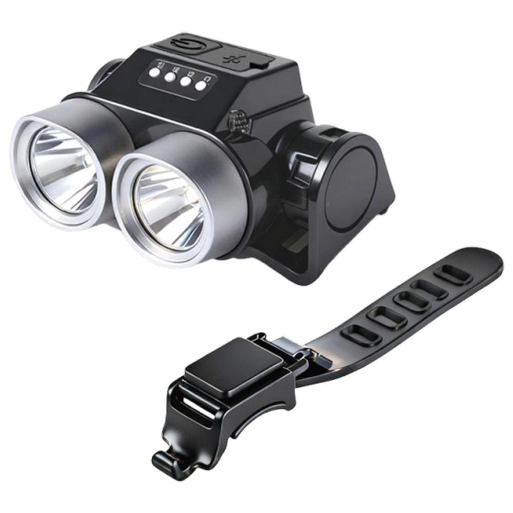 Rainproof Design Bicycle Front Rear Light High-Brightness Safety Cycling Light  Night Riding
