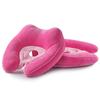 U-Shaped Memory Foam Neck Pillow with Cooling Gel, Perfect for Office, Travel, and Neck Support.