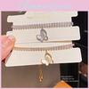 Zircon Butterfly Hollow Out Pull Bracelet With Cubic Zirconia For Women Gift