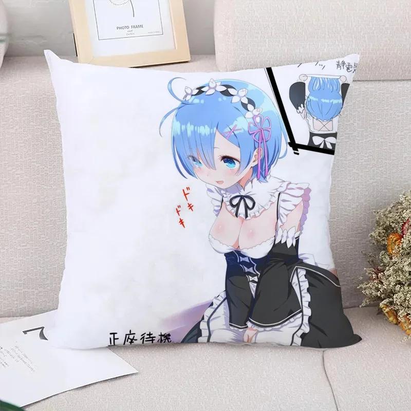 Decorative Pillowcases  REM Cushion Cover X X Cushions Covers for Bed Pillows Car Decoration Pillow Cases Sofa