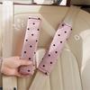 Child Anti-Choke Car Seat Belt Shoulder Pad Cover - Cute and Protective