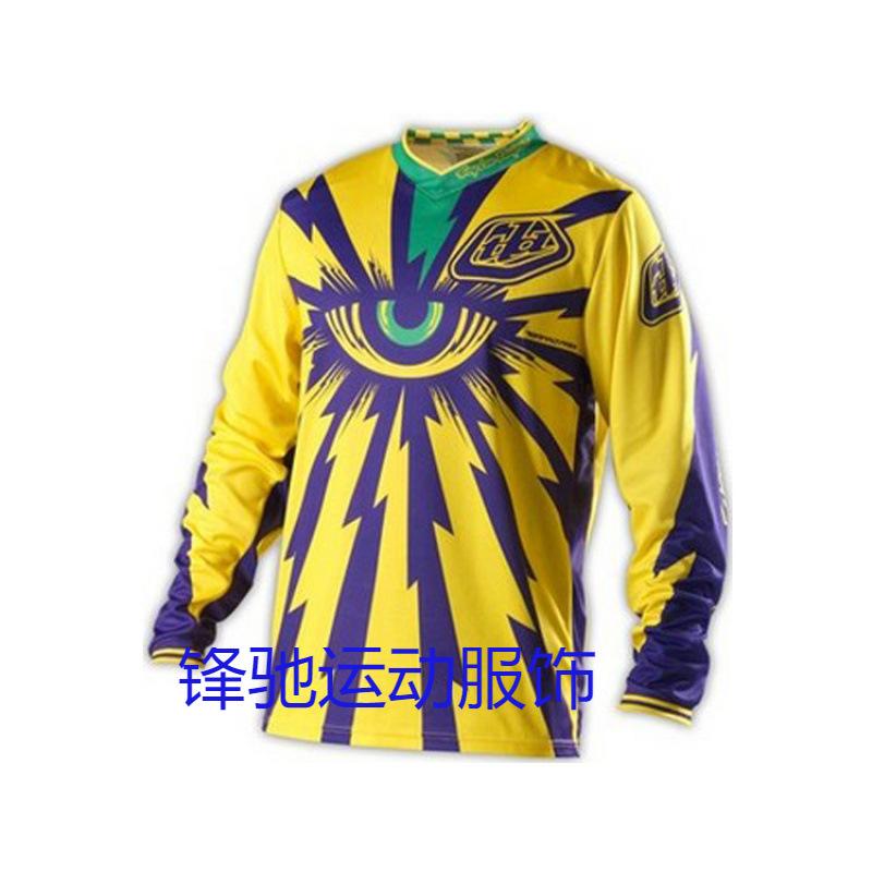 Hot-selling motorcycle off-road shirt long-sleeved mountain bike cycling jersey quick-drying road bike cycling jersey