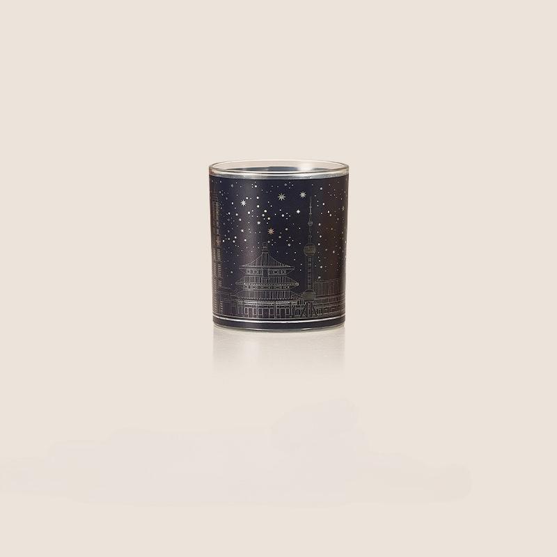 

Scented Candle Luminous Cup Starry Sky Luminous Home Bedroom Art Fragrance Ornament Winter Forest
