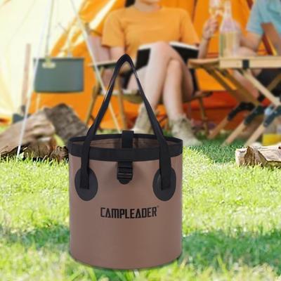 Faltbarer Eimer für den Außenbereich, Camp-Waschbecken, vielseitiger Wasserbehälter zum Wandern und für den Garten
