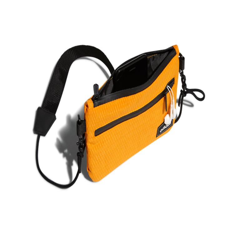New Adidas Neo Polyester Sports Crossbody Bag Shoulder Bag Unisex Orange Yellow GN2048