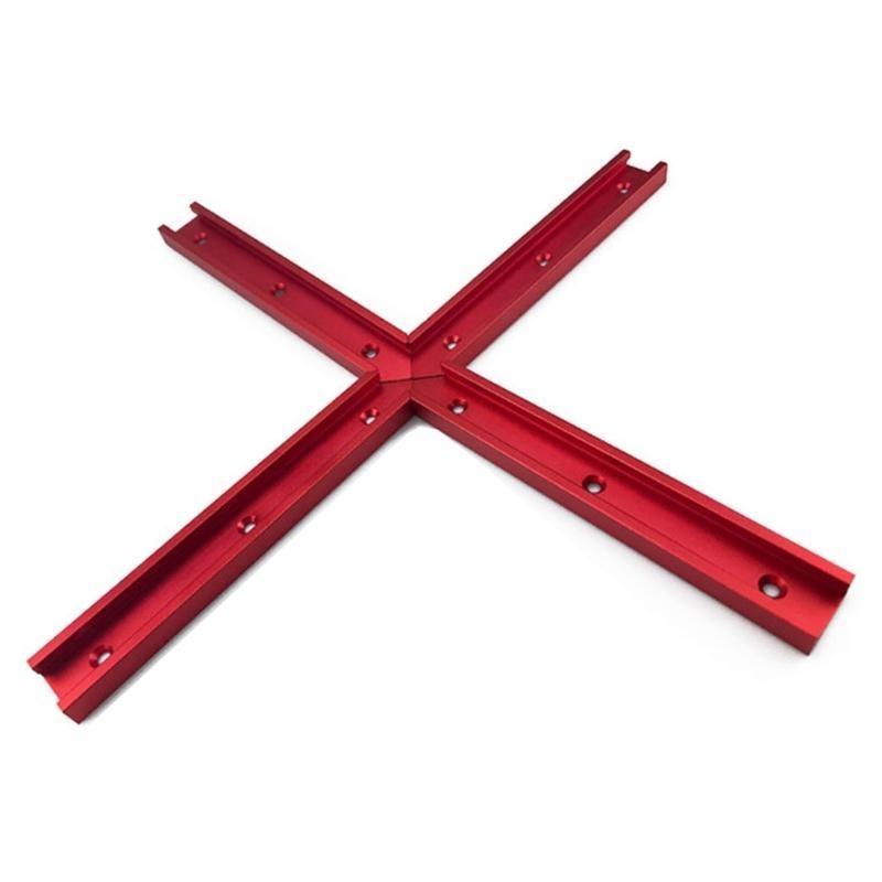 652F For 30# Chutes Woodworking T-track Connectors Track Miter Gauge Guide