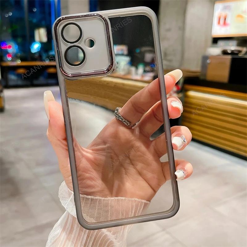 Dla Motorola Moto G85 G35 G60 G40 G54 G64 G34 G32 G24 G14 edge 40 50 50Ultra 5G Neo Pro Przezroczyste Silikonowe Etui Ochronne na Aparat