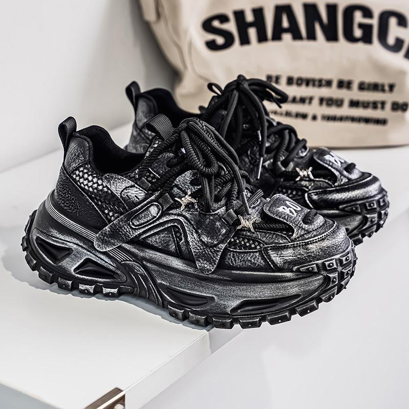 Men‘s Wear Resistant Comfort Sports Thick Bottom Breathable Mans Loafers Popular Model Summer Outdoor Casual Design Sneaker Cosy