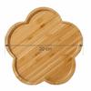 Burr‑free Tea Tray Bamboos Tea Platter Bamboos Grain Serving Plate  Afternoon Tea
