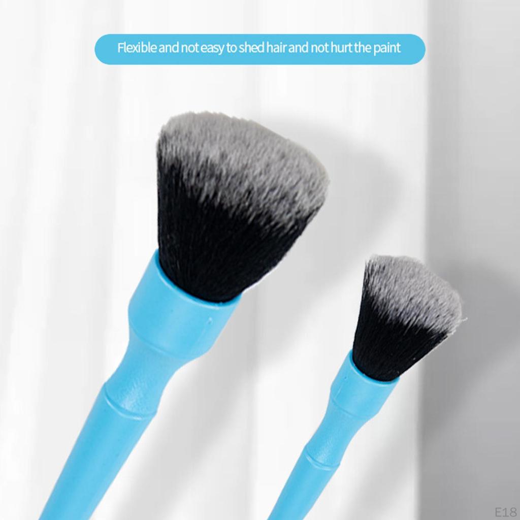 Brush Scratch Comfortable Handle PBT Duster for Leather Seats Infotainment Screens Dashboard Door